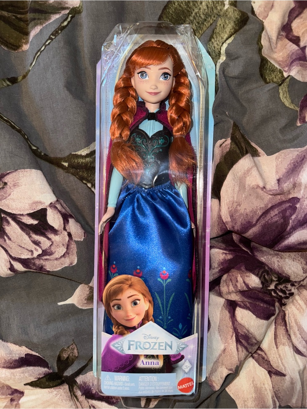 Disney Anna Doll – Blue Dress, Red Hair